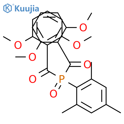 Methanone, 1,1'-[(2,4,6-trimethylphenyl)phosphinylidene]bis[1-(2,6-dimethoxyphenyl)- structure