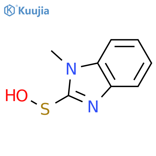 1H-Benzimidazole-2-sulfenicacid, 1-methyl- structure