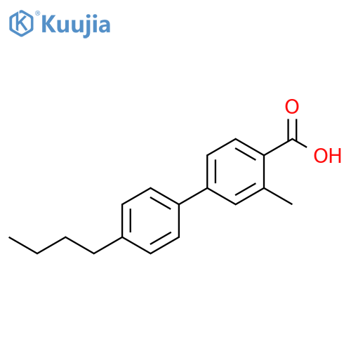 4'-Butyl-3-Methyl-1,1'-biphenyl-4-carboxylic Acid structure