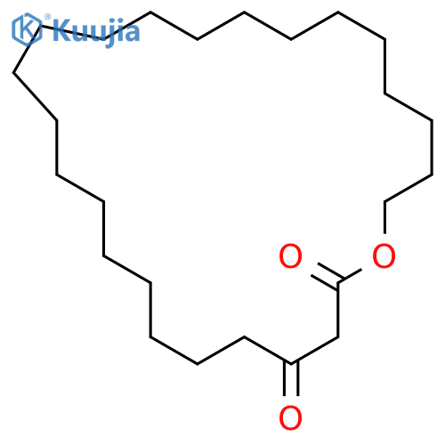 Oxacyclopentacosane-2,4-dione structure