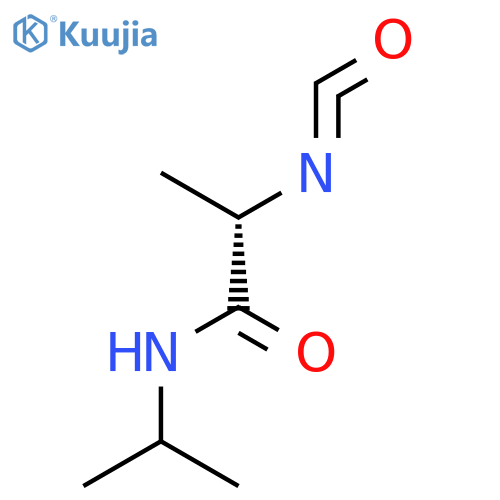 Propanamide, 2-isocyanato-N-(1-methylethyl)-, (S)- structure