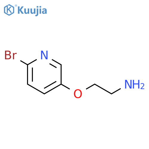 2-(6-bromopyridin-3-yl)oxyethan-1-amine structure