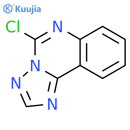 [1,2,4]Triazolo[1,5-c]quinazoline, 5-chloro- structure