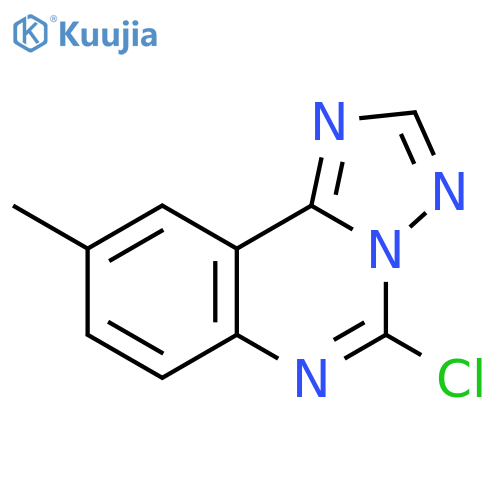 [1,2,4]Triazolo[1,5-c]quinazoline, 5-chloro-9-methyl- structure