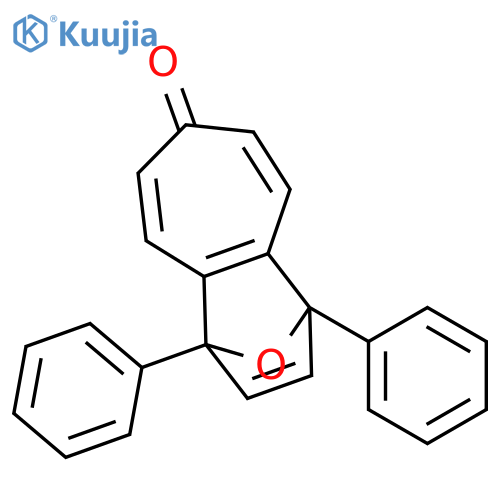 1,4-Epoxy-7H-benzocyclohepten-7-one, 1,4-dihydro-1,4-diphenyl- structure