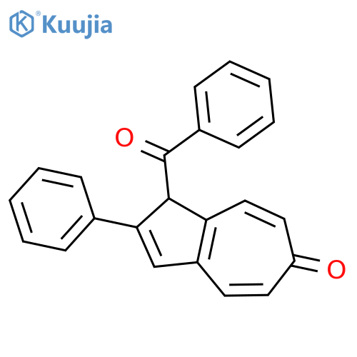 6(1H)-Azulenone, 1-benzoyl-2-phenyl- structure