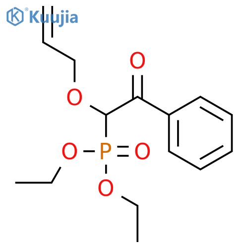Phosphonic acid, P-[2-oxo-2-phenyl-1-(2-propen-1-yloxy)ethyl]-, diethyl ester structure