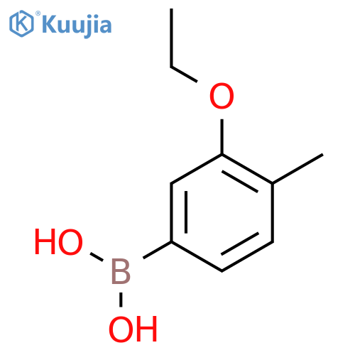 (3-Ethoxy-4-methylphenyl)boronic Acid structure