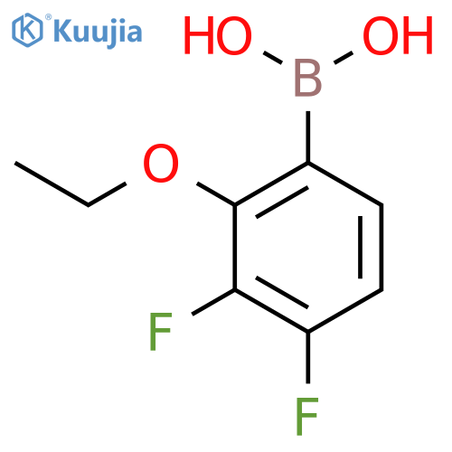 3,4-Difluoro-2-ethoxyphenylboronic acid structure