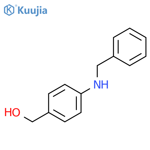 (4-(Benzylamino)phenyl)methanol structure