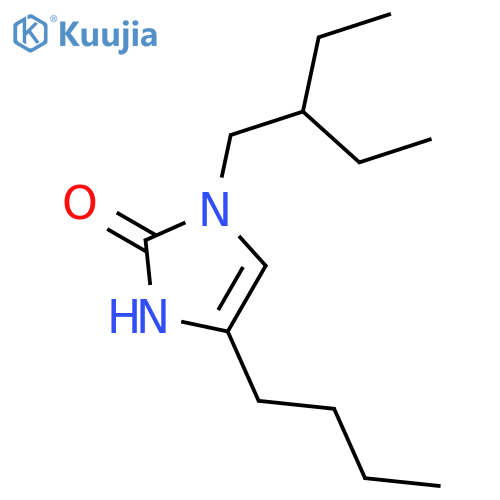 2H-Imidazol-2-one, 4-butyl-1-(2-ethylbutyl)-1,3-dihydro- structure