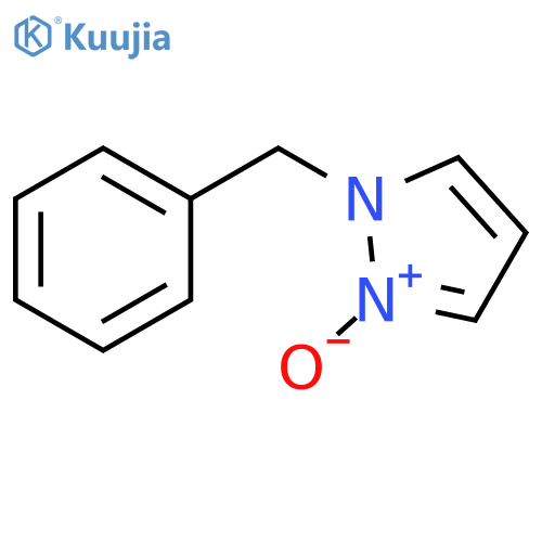 1H-Pyrazole, 1-(phenylmethyl)-, 2-oxide structure