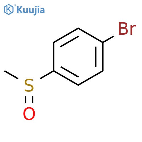 Benzene, 1-bromo-4-[(S)-methylsulfinyl]- structure