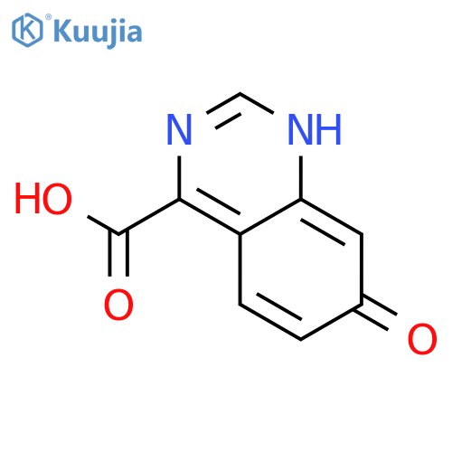 4-Quinazolinecarboxylic acid, 1,7-dihydro-7-oxo- structure