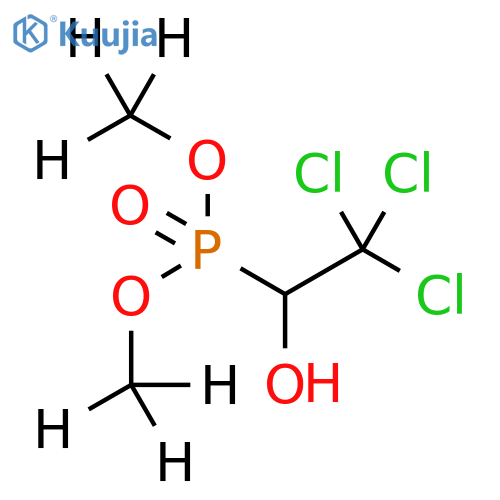 Trichlorfon Dimethyl D6 structure