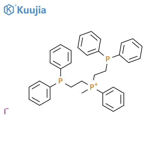 Phosphonium, bis[2-(diphenylphosphino)ethyl]methylphenyl-, iodide structure