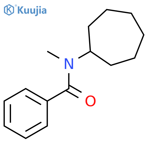 Benzamide, N-cycloheptyl-N-methyl- structure