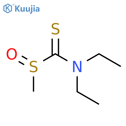 S-Methyl-N,N-diethyldithiocarbamate Sulfoxide structure