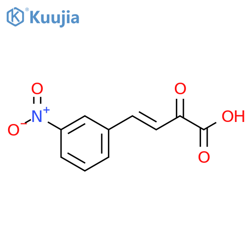 3-Butenoic acid, 4-(3-nitrophenyl)-2-oxo-, (3E)- structure