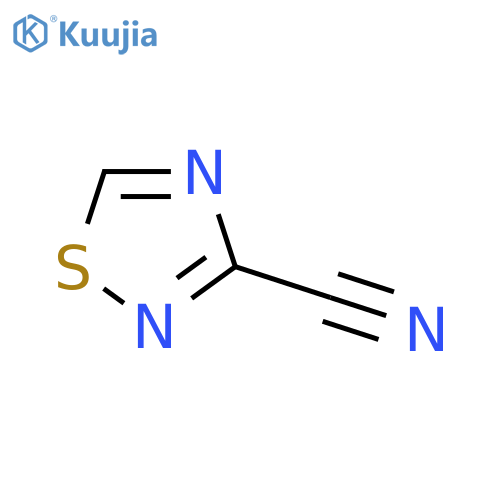 1,2,4-Thiadiazole-3-carbonitrile structure