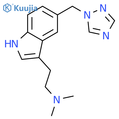Rizatriptan benzoate structure