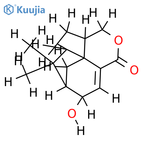 3alpha-Hydroxytrix-4-en-14,15-olide structure