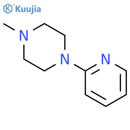 Piperazine,1-methyl-4-(2-pyridinyl)- structure