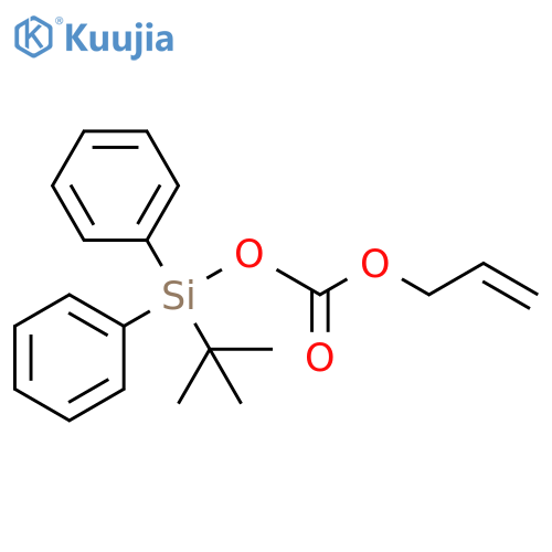 (1,1-Dimethylethyl)diphenylsilyl 2-propen-1-yl carbonate structure
