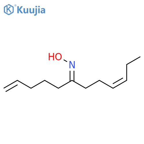 1,9-Dodecadien-6-one, oxime, (Z,E)- structure