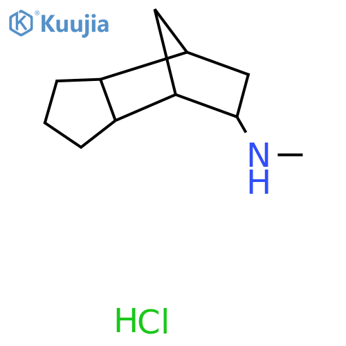 N-methyltricyclo5.2.1.0,2,6decan-8-amine hydrochloride structure