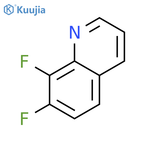 7,8-difluoroquinoline structure