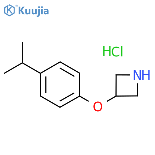 3-(4-Isopropylphenoxy)azetidine hydrochloride structure