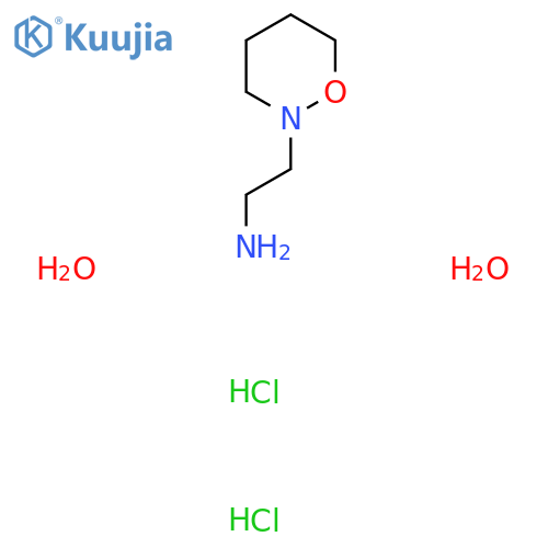 2-(1,2-Oxazinan-2-yl)Ethylamine Dihydrochloride Dihydrate structure