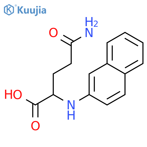 L-Glutamic acid γ-(β-naphthylamide) structure