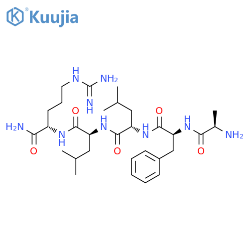 L-Argininamide, D-alanyl-L-phenylalanyl-L-leucyl-L-leucyl- structure