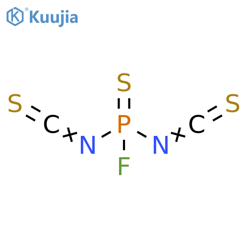 Phosphine sulfide,fluorodiisothiocyanato- structure