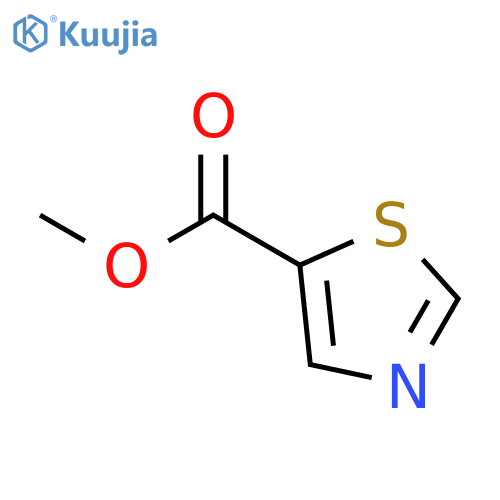 Methyl thiazole-5-carboxylate structure