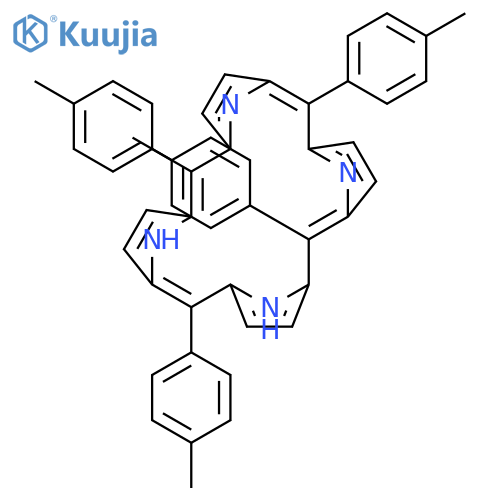 5,10,15,20-Tetrakis(p-tolyl)porphyrin structure