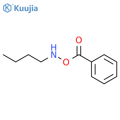 1-Butanamine, N-(benzoyloxy)- structure