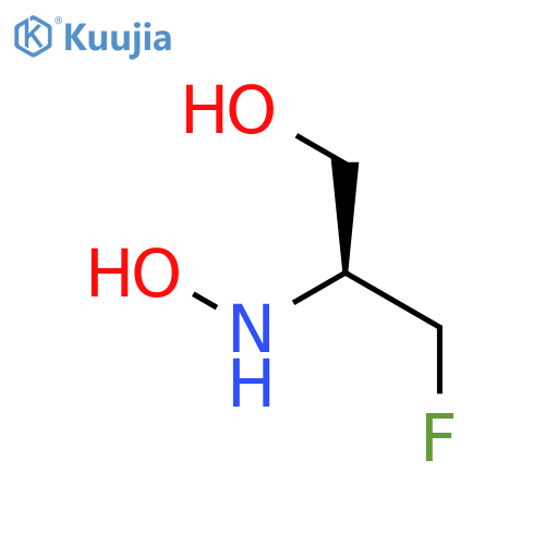 1-PROPANOL, 3-FLUORO-2-(HYDROXYAMINO)-, (S)- structure