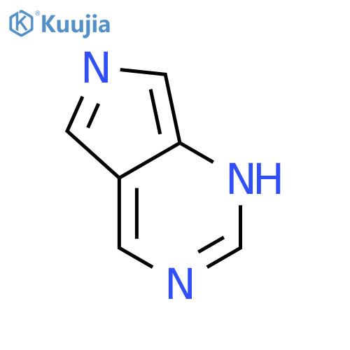 1H-Pyrrolo[3,4-d]pyrimidine(8CI,9CI) structure