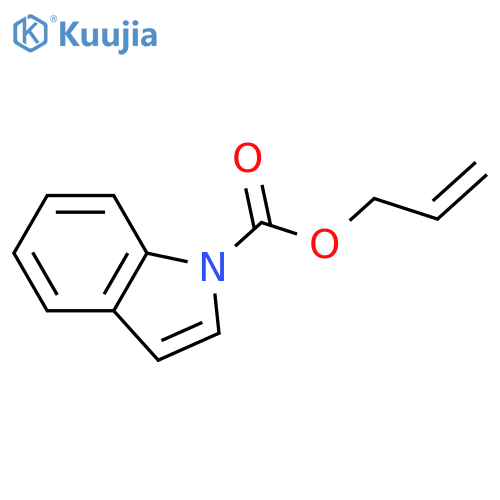 1H-Indole-1-carboxylic acid, 2-propenyl ester structure