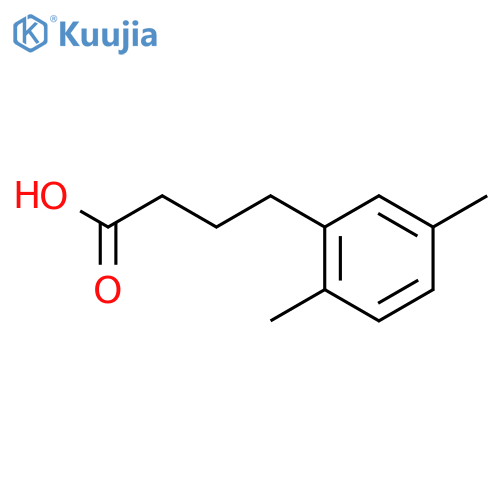 4-(2,5-Dimethylphenyl)butanoic Acid structure
