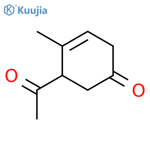 3-Cyclohexen-1-one,5-acetyl-4-methyl- structure