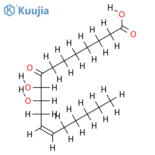 (9E,10S,12Z)-form-9,10-Dihydroxy-8-oxo-12-octadecenoic structure