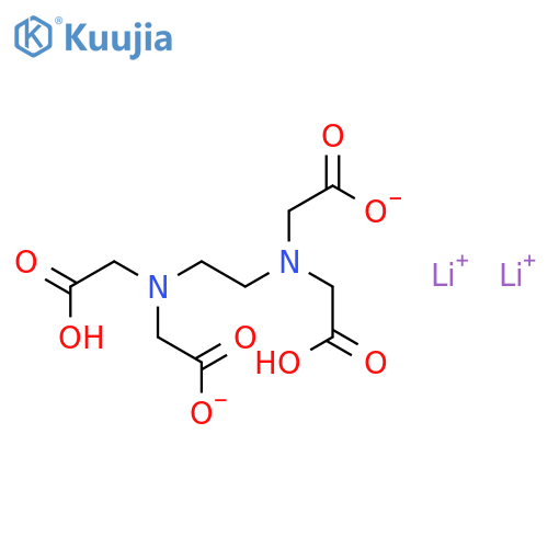 Ethylenediaminetetraacetic Acid Dilithium Salt structure