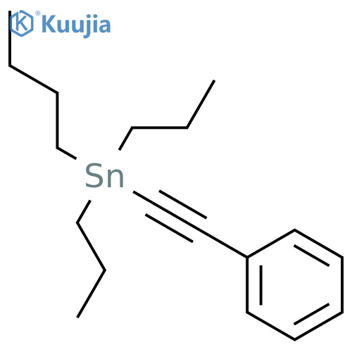 Stannane, butyl(phenylethynyl)dipropyl- structure