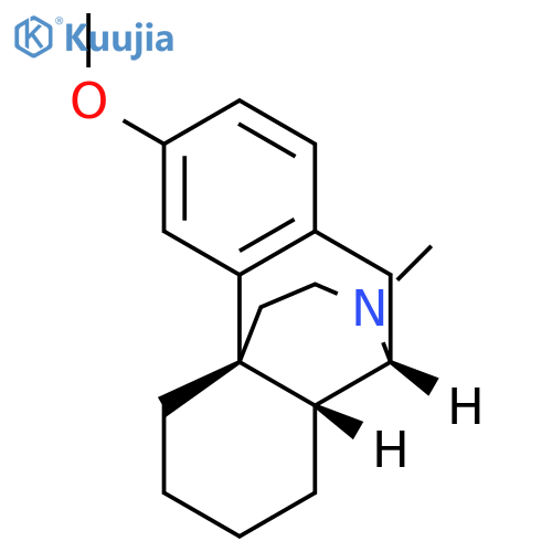 (9α,13α)-3-Methoxy-17-methylmorphinan structure