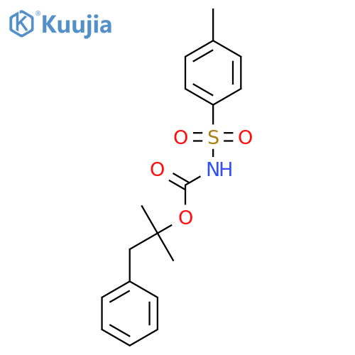 Carbamic acid, N-[(4-methylphenyl)sulfonyl]-, 1,1-dimethyl-2-phenylethyl ester structure