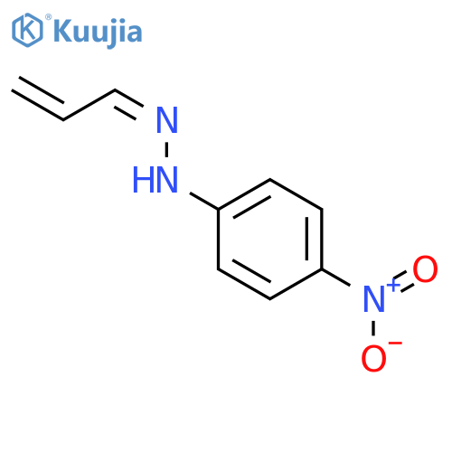 2-Propenal, (4-nitrophenyl)hydrazone, (Z)- structure